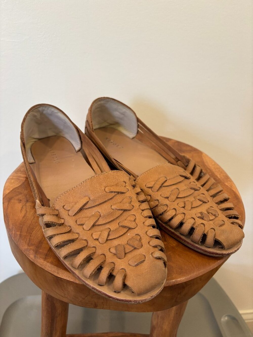 Nisolo Women's Hurache Leather Woven Sandals - 9, Brown